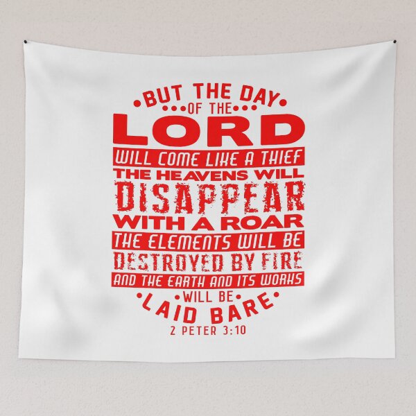 Item preview, 2 Peter 3:10 The Day Of The Lord Will Come Like A Thief designed and sold by plushism.