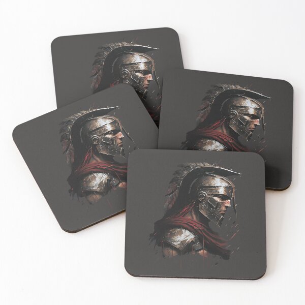 Item preview, Spartan Strong Warriors In Blood rain designed and sold by Lobory.