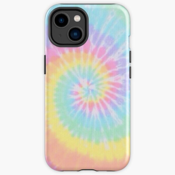 Rainbow tie dye iPhone Tough Case