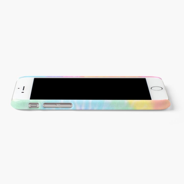 Alternate view of Rainbow tie dye iPhone Case & Cover