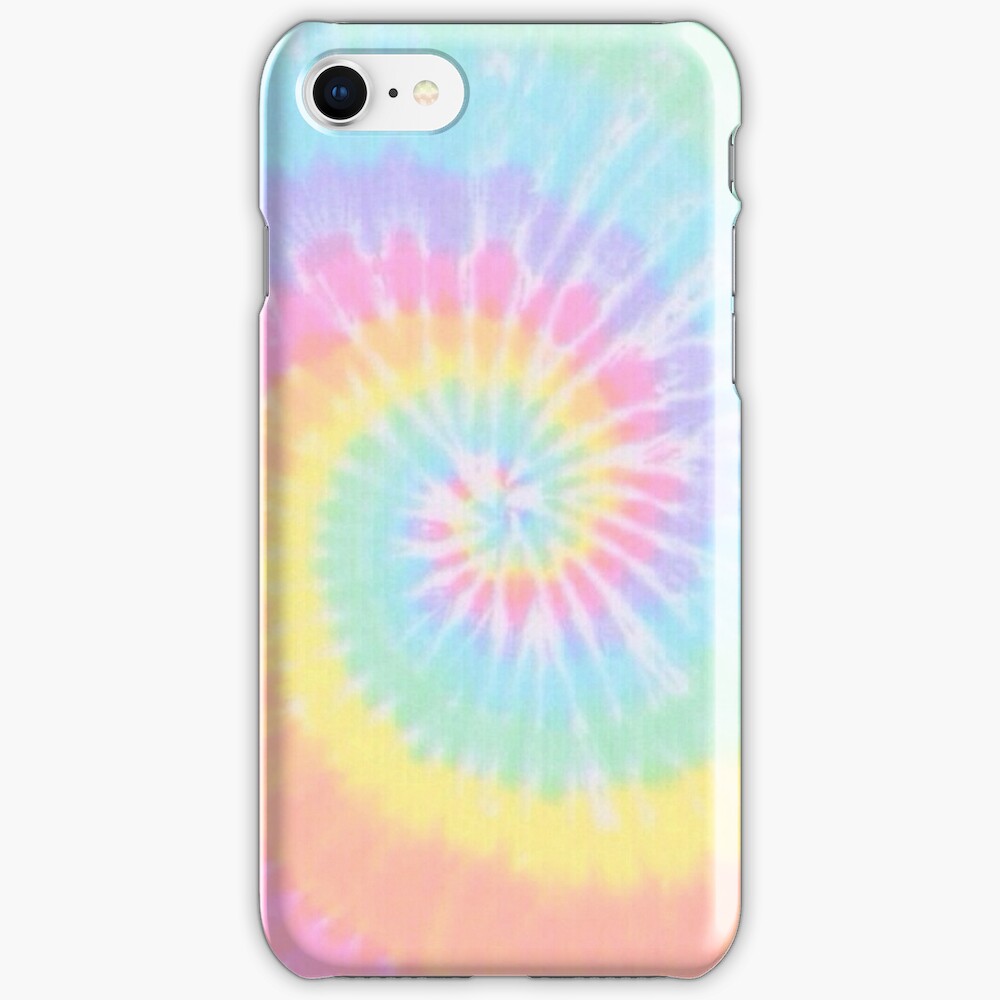 Rainbow tie dye iPhone Case & Cover