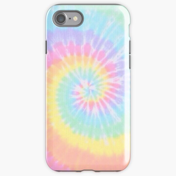 Rainbow tie dye iPhone Tough Case