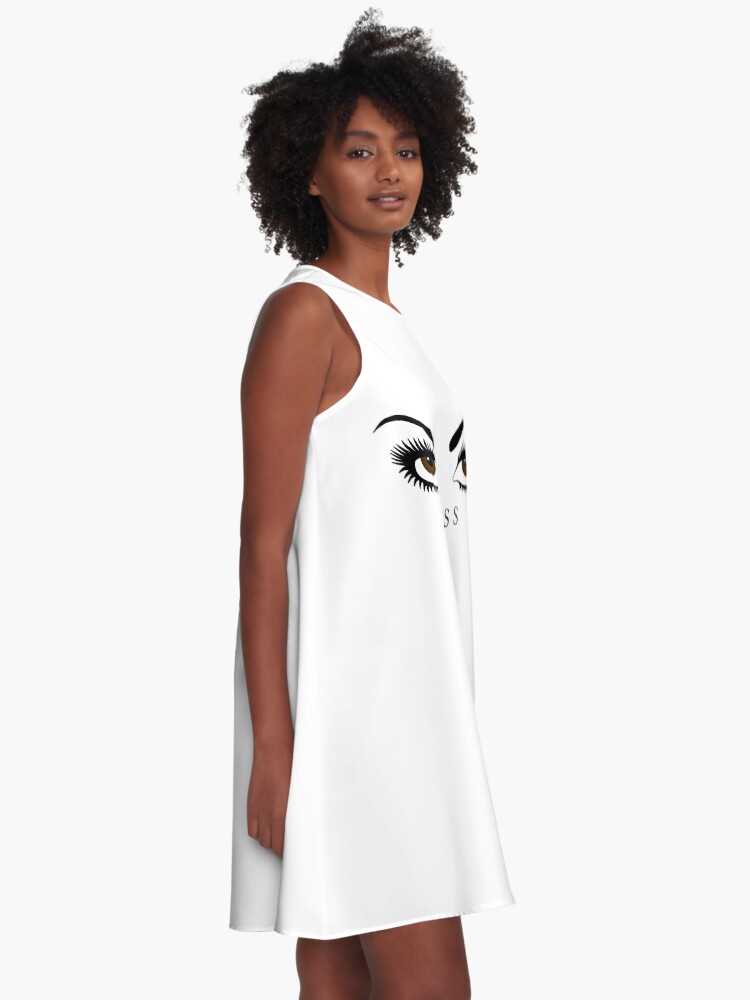 ross black and white dress