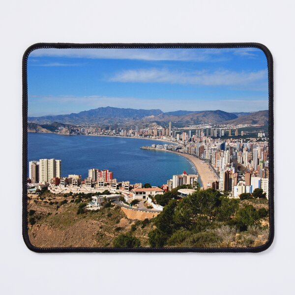 Item preview, Benidorm Skyline Cityscape Costa Blanca Spain designed and sold by AndyEvansPhotos.