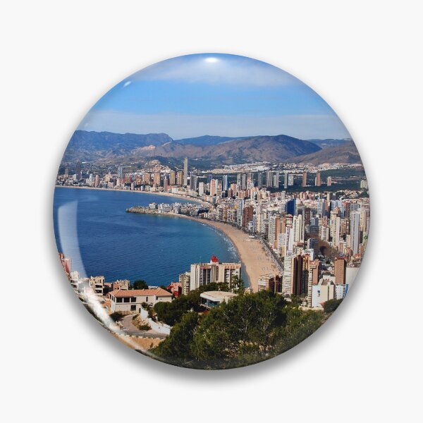 Item preview, Benidorm Skyline Cityscape Costa Blanca Spain designed and sold by AndyEvansPhotos.
