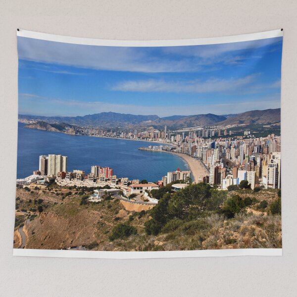 Item preview, Benidorm Skyline Cityscape Costa Blanca Spain designed and sold by AndyEvansPhotos.