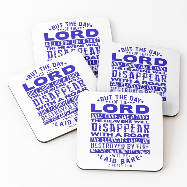 Item preview, 2 Peter 3:10 The Day Of The Lord Will Come Like A Thief designed and sold by plushism.