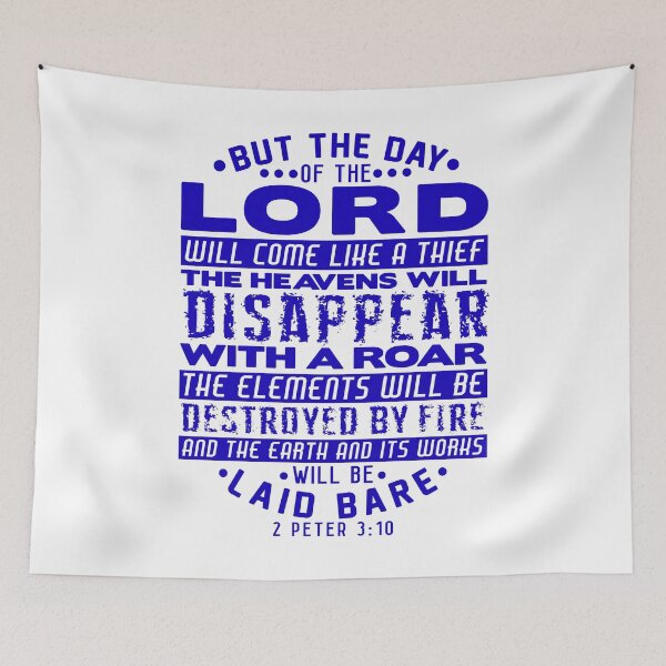 Item preview, 2 Peter 3:10 The Day Of The Lord Will Come Like A Thief designed and sold by plushism.