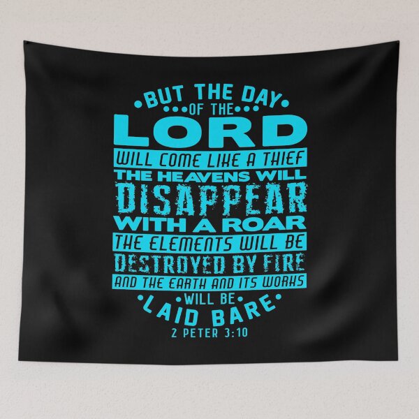 Item preview, 2 Peter 3:10 The Day Of The Lord Will Come Like A Thief designed and sold by plushism.