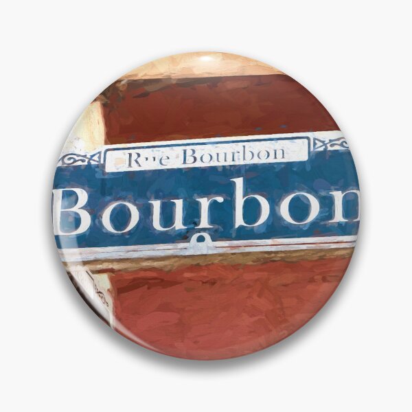 Item preview, Bourbon street sign in the French Quarter, New Orleans designed and sold by Photopat.