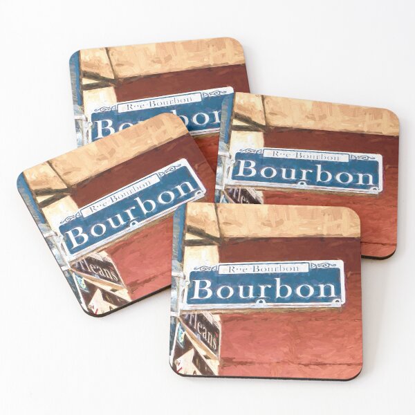 Item preview, Bourbon street sign in the French Quarter, New Orleans designed and sold by Photopat.