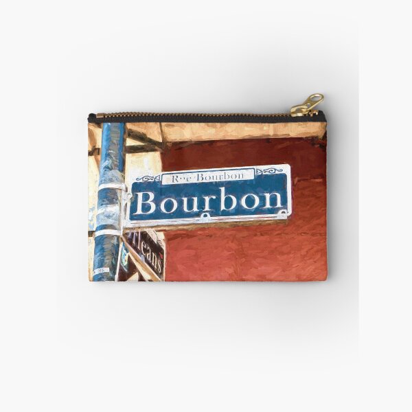 Item preview, Bourbon street sign in the French Quarter, New Orleans designed and sold by Photopat.