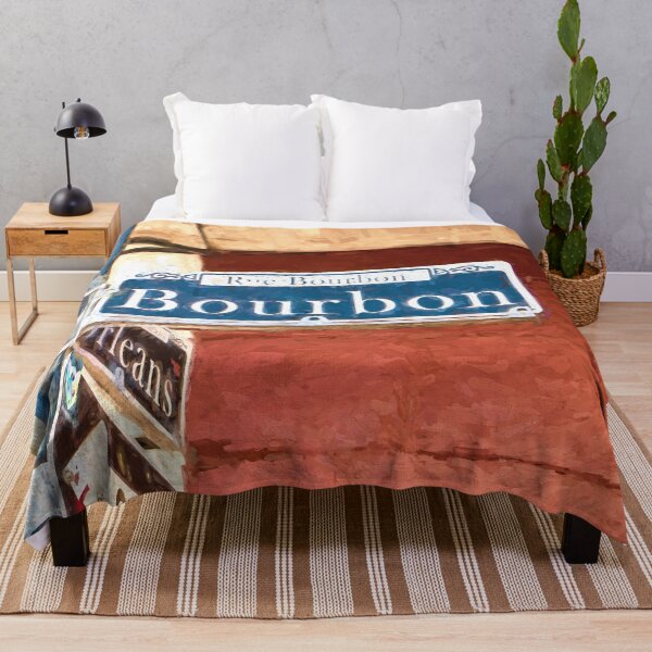 Item preview, Bourbon street sign in the French Quarter, New Orleans designed and sold by Photopat.
