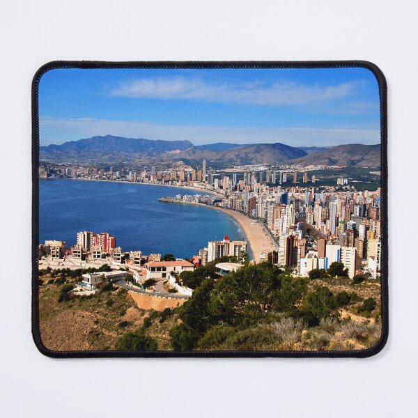 Item preview, Benidorm Skyline Cityscape Costa Blanca Spain designed and sold by AndyEvansPhotos.