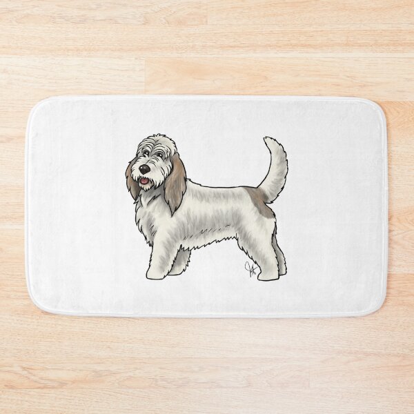 Item preview, Grand Basset Griffon Vendeen - White and Grizzle designed and sold by Jennifer Stolzer.