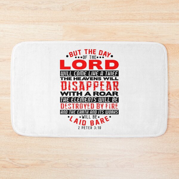 Item preview, 2 Peter 3:10 The Day Of The Lord Will Come Like A Thief designed and sold by plushism.