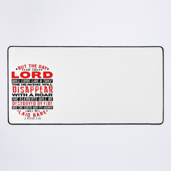 Item preview, 2 Peter 3:10 The Day Of The Lord Will Come Like A Thief designed and sold by plushism.
