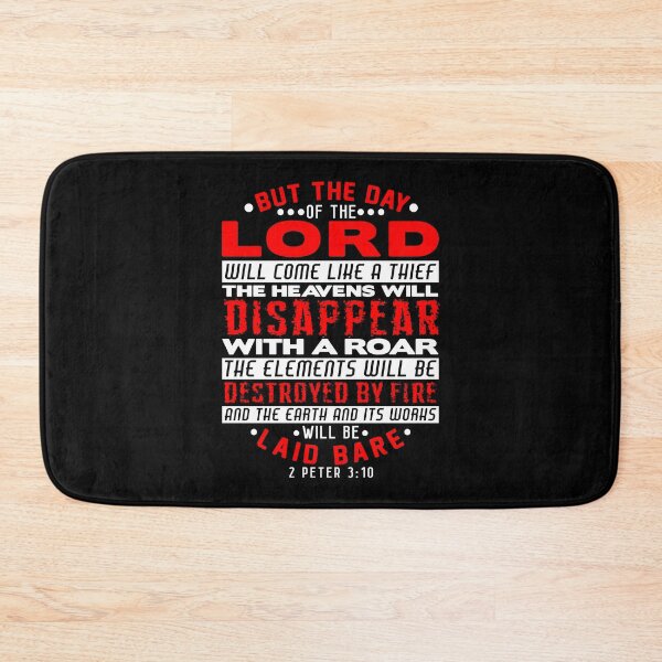 Item preview, 2 Peter 3:10 The Day Of The Lord Will Come Like A Thief designed and sold by plushism.