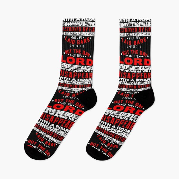 Item preview, 2 Peter 3:10 The Day Of The Lord Will Come Like A Thief designed and sold by plushism.