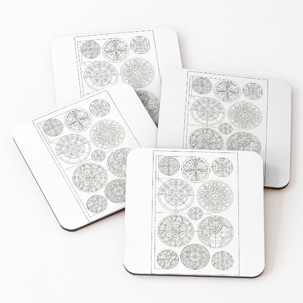 Item preview, circular panel with phytoiconographycal plant motives  designed and sold by everydaybotany.