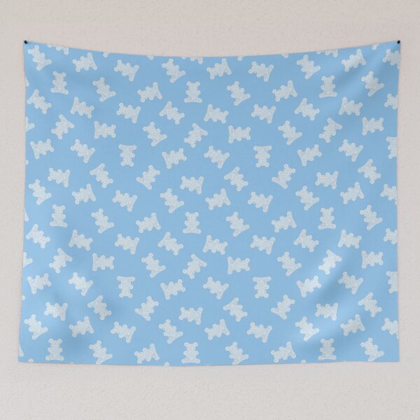 Item preview, Diamond Teddies on Blue designed and sold by roselikething.
