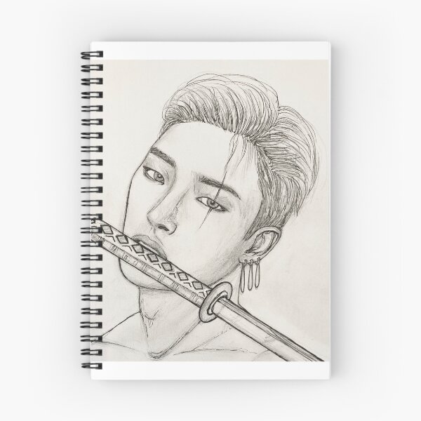 Item preview, Mingi Zoro Head Sketch designed and sold by abstractallie4.
