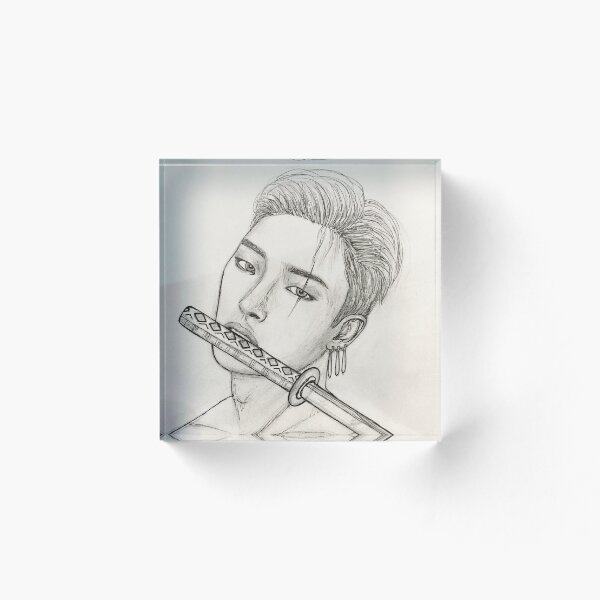Item preview, Mingi Zoro Head Sketch designed and sold by abstractallie4.