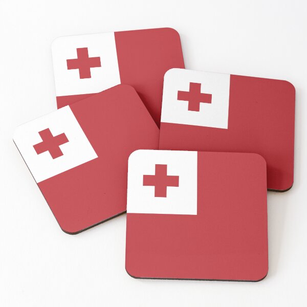 Item preview, Tongan flag designed and sold by designseventy.