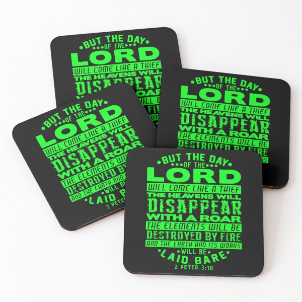 Item preview, 2 Peter 3:10 The Day Of The Lord Will Come Like A Thief designed and sold by plushism.