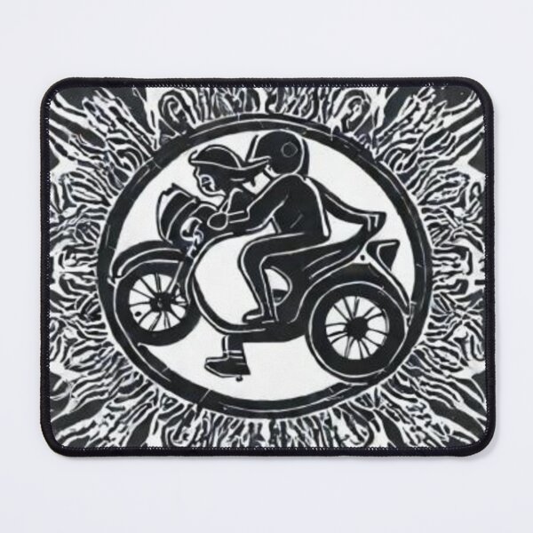 Item preview, Girl riding motorcycle designed and sold by doomwalker2010.