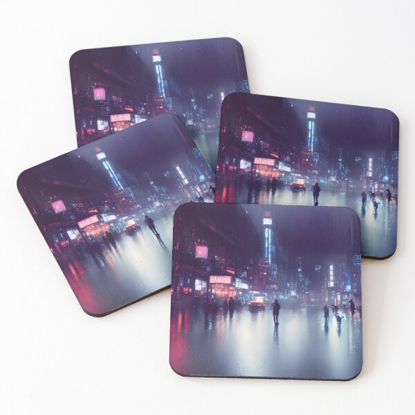 Item preview, Rainy City Streets designed and sold by toyjesus.
