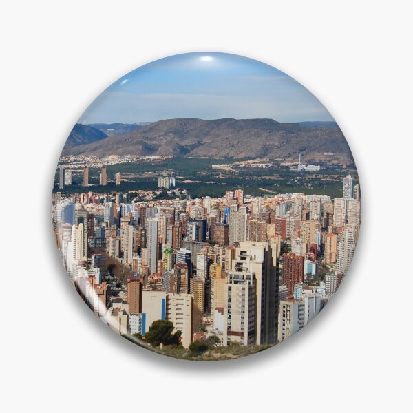 Item preview, Benidorm Skyline Cityscape Costa Blanca Spain designed and sold by AndyEvansPhotos.