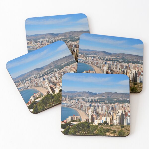 Item preview, Benidorm Skyline Cityscape Costa Blanca Spain designed and sold by AndyEvansPhotos.