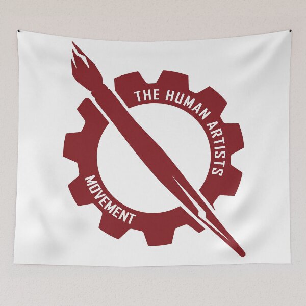 Item preview, Human Artists Movement designed and sold by Art-For-Humans.