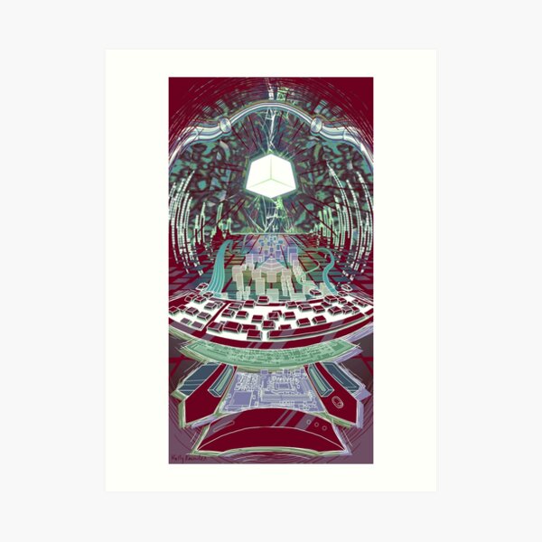 Neuromancer: Wintermute Art Print