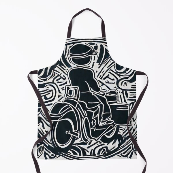 Item preview, Man riding motorcycle designed and sold by doomwalker2010.