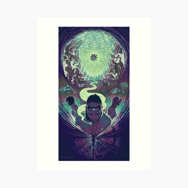 Neuromancer: Case Art Print