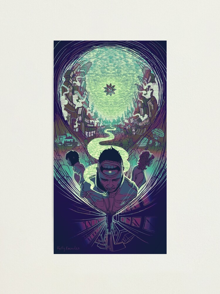 Alternate view of Neuromancer: Case Photographic Print
