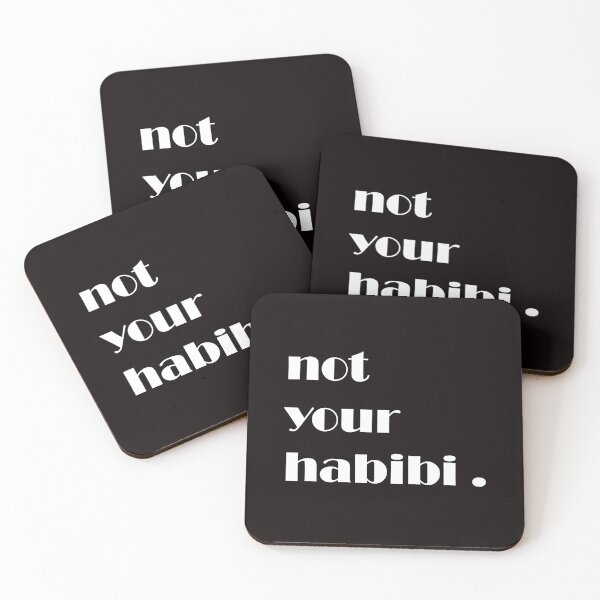 Item preview, not your habibi  designed and sold by awssitalla.