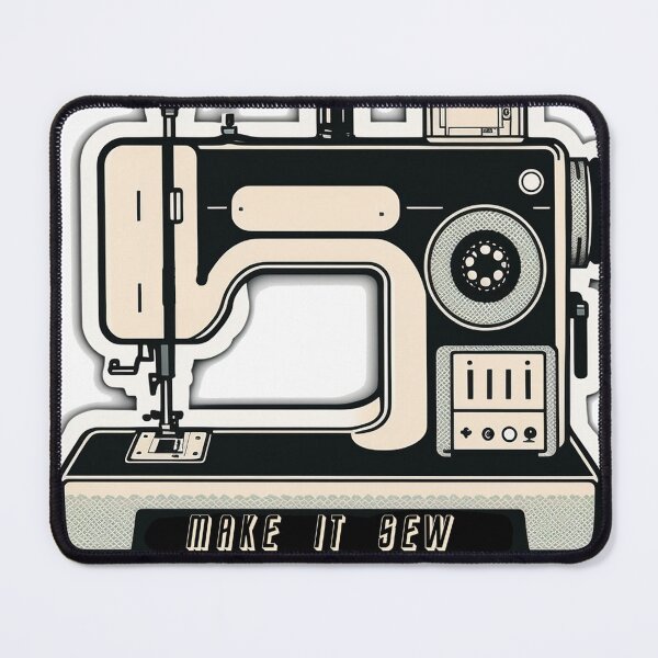 Item preview, Vintage Sewing Machine designed and sold by SetLifeStickers.