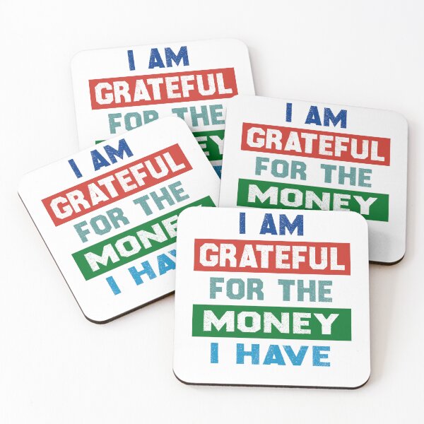 Item preview, I am grateful for the money I have designed and sold by Deco-Design.