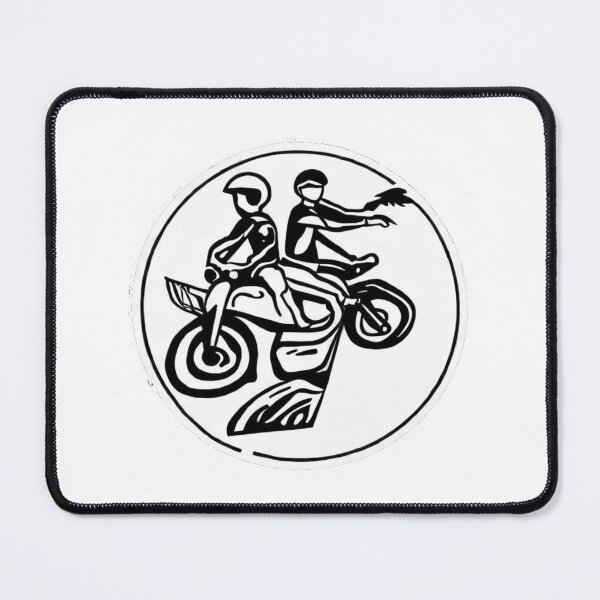 Item preview, Man riding motorcycle designed and sold by doomwalker2010.
