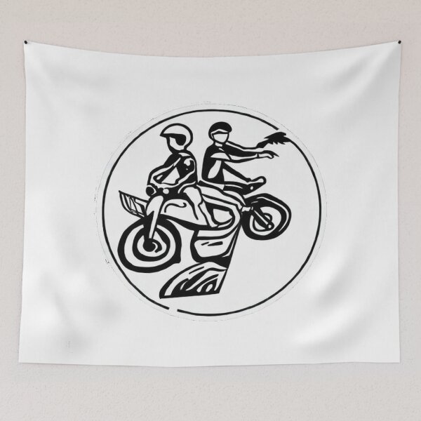 Artikelvorschau, Man riding motorcycle entworfen und verkauft von doomwalker2010.