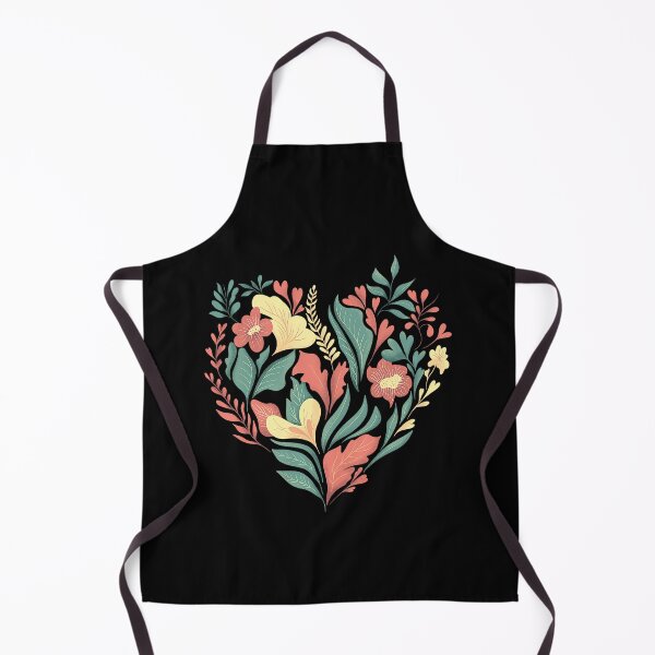 Item preview, Colorful floral heart  designed and sold by Sneh Universe.