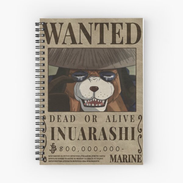 Item preview, One Piece Duke Inuarashi Bounty Mink King of Zou Wanted designed and sold by One Piece Bounty Poster.