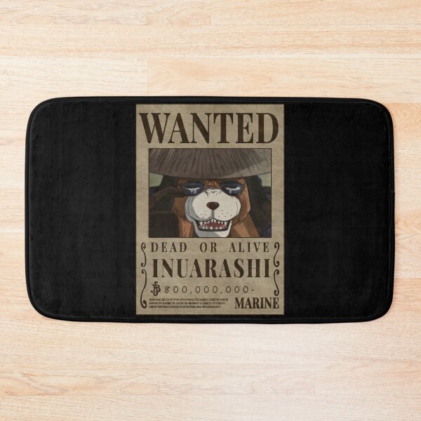 Item preview, One Piece Duke Inuarashi Bounty Mink King of Zou Wanted designed and sold by One Piece Bounty Poster.