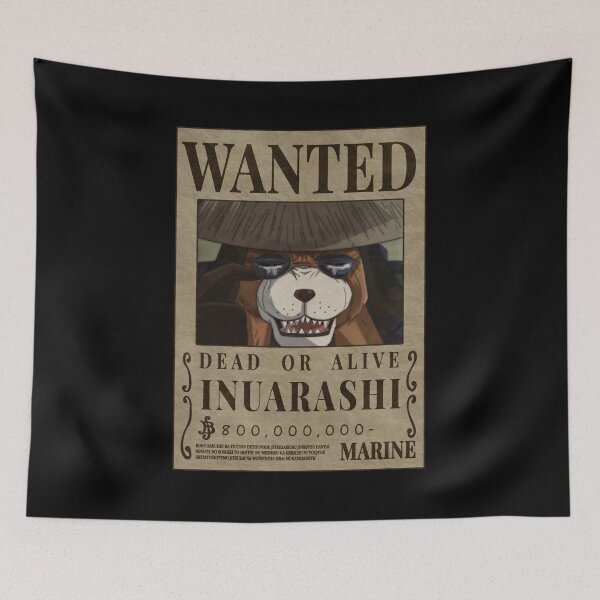 Item preview, One Piece Duke Inuarashi Bounty Mink King of Zou Wanted designed and sold by One Piece Bounty Poster.
