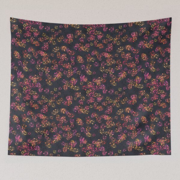 Item preview, Neon Pumpkin Pattern designed and sold by ianablakeman.
