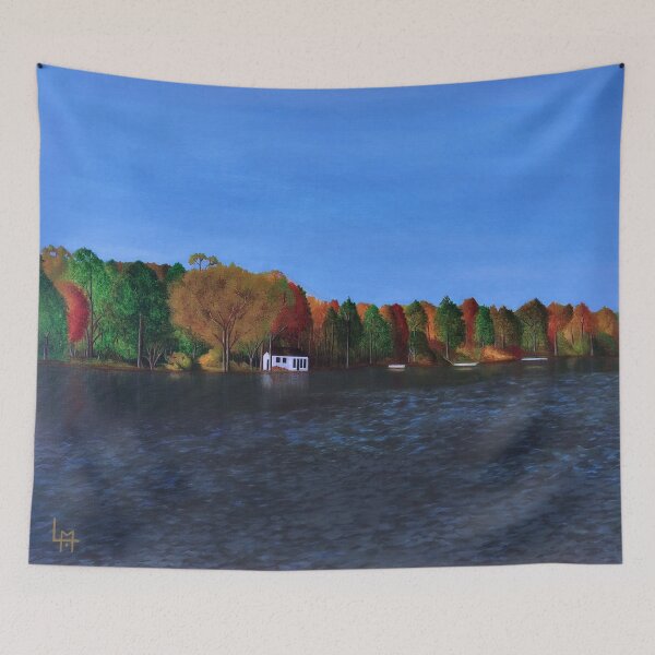 Item preview, White House by the Lake designed and sold by artsbylourdes.