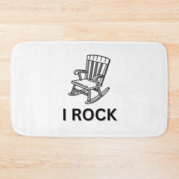 Item preview, I Rock in a Rocking Chair Funny Meme designed and sold by HanaiPrint.